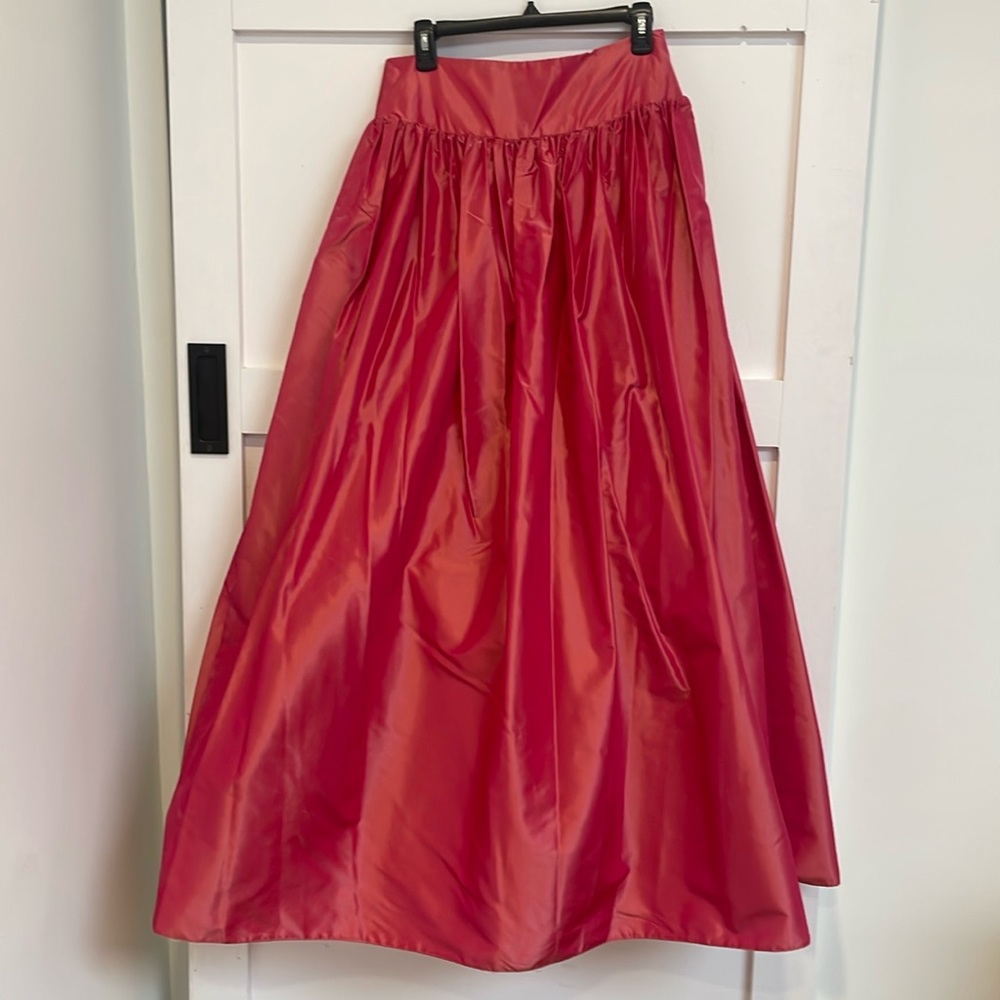 ❤️ Watters and Watters Iridescent Pink Full Skirt ❤️ F5